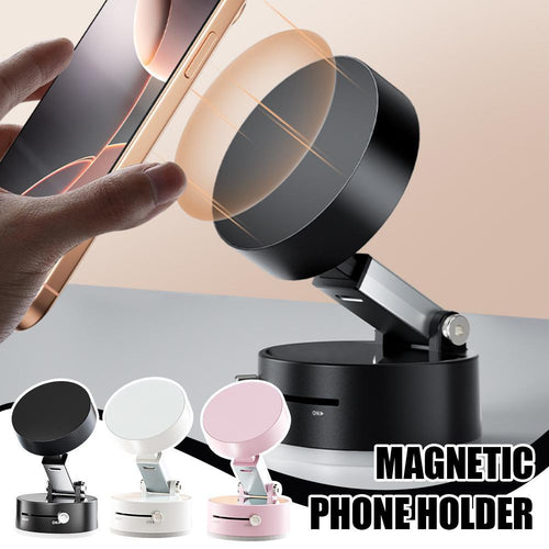 360° Magnetic Vacuum Car Phone Holder