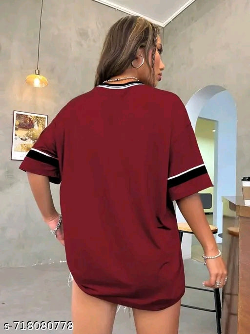 Oversized T- shirt & jersey
