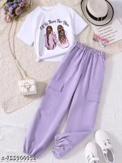 Levender top & bottom set