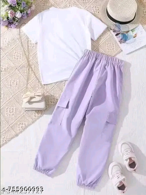 Levender top & bottom set