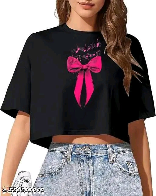 Pink Moody Crop top