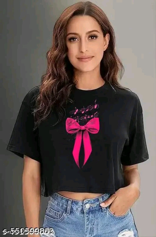 Pink Moody Crop top