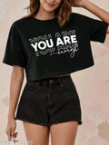 Vibe Crop top (Black)