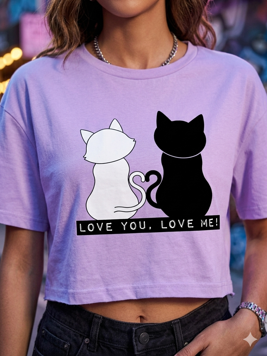 Vibe Crop top (purple)