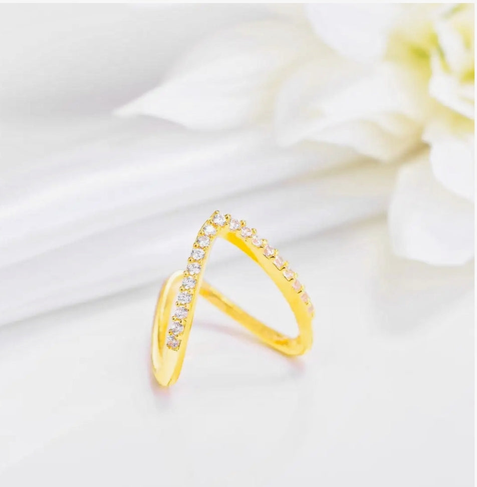 Everlast Luma 925 Sterling Silver CZ Ring