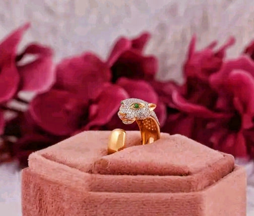 Everlast Princess Glow Anti-Tarnish American Diamond Gold Ring