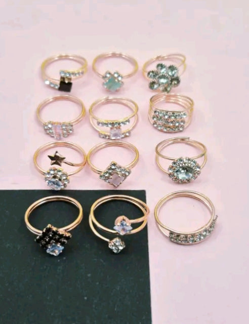 Mix & Match Party Rings – 12-piece