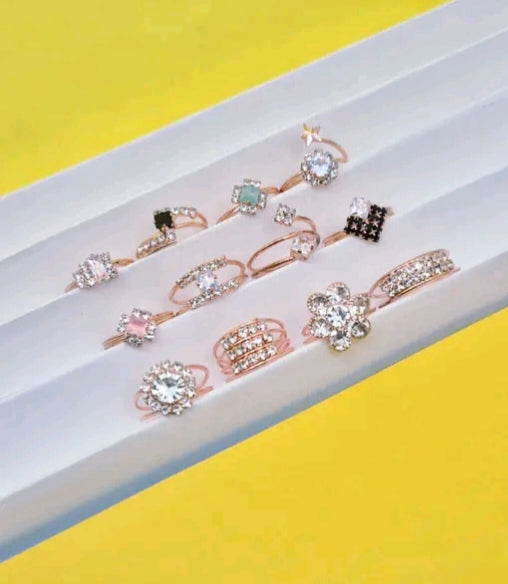 Mix & Match Party Rings – 12-piece