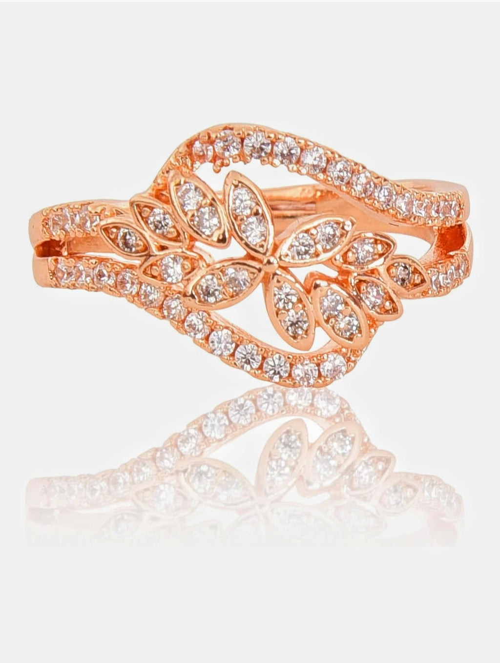 Everlast Rose Gold Anniversary Sparkle Ring