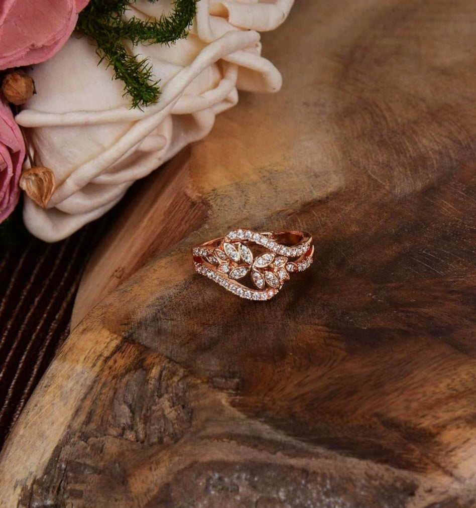 Everlast Rose Gold Anniversary Sparkle Ring