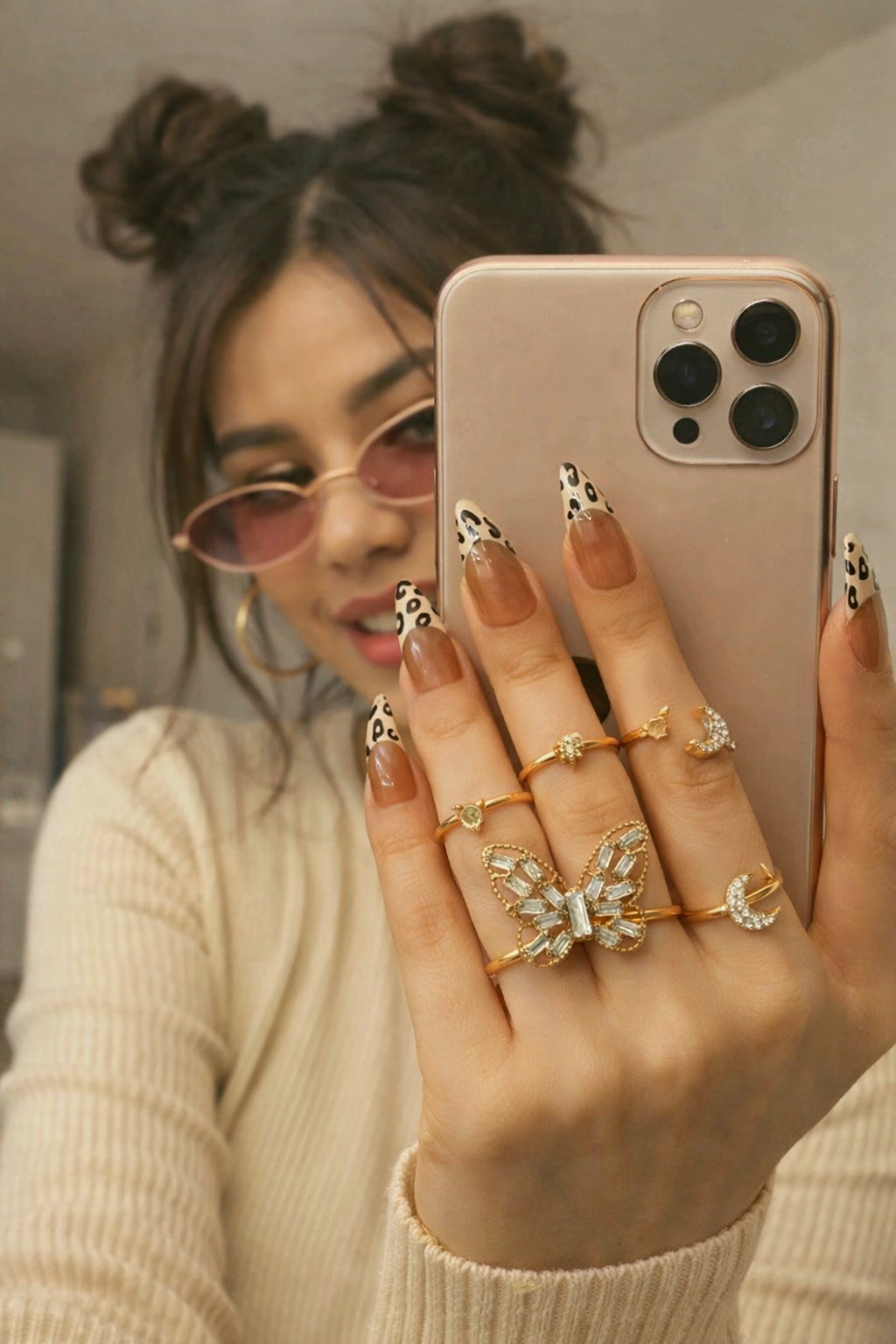 Everlast Pink Radiance Gold Plated Cubic Zirconia Ring