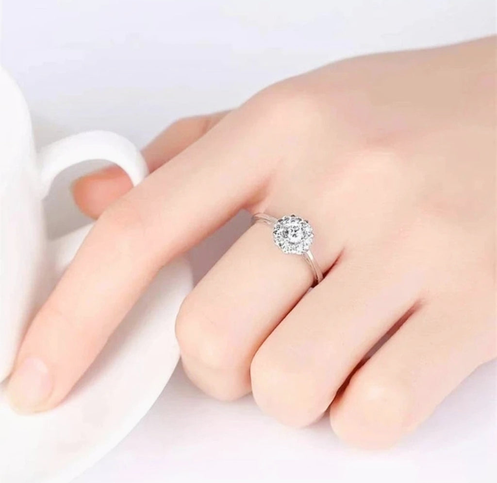 Veyra – Rhodium Adjustable Couple Ring Set