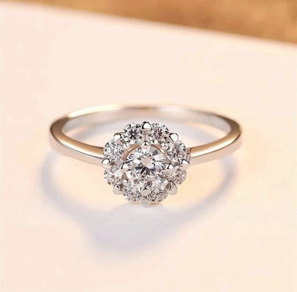 Veyra – Rhodium Adjustable Couple Ring Set