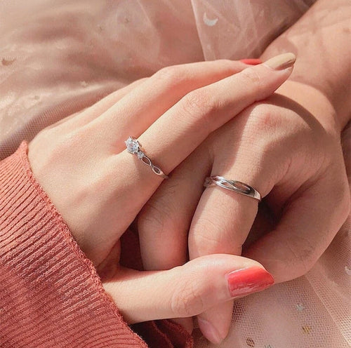 Alvoro – Adjustable Couple Ring Set