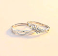Alvoro – Adjustable Couple Ring Set