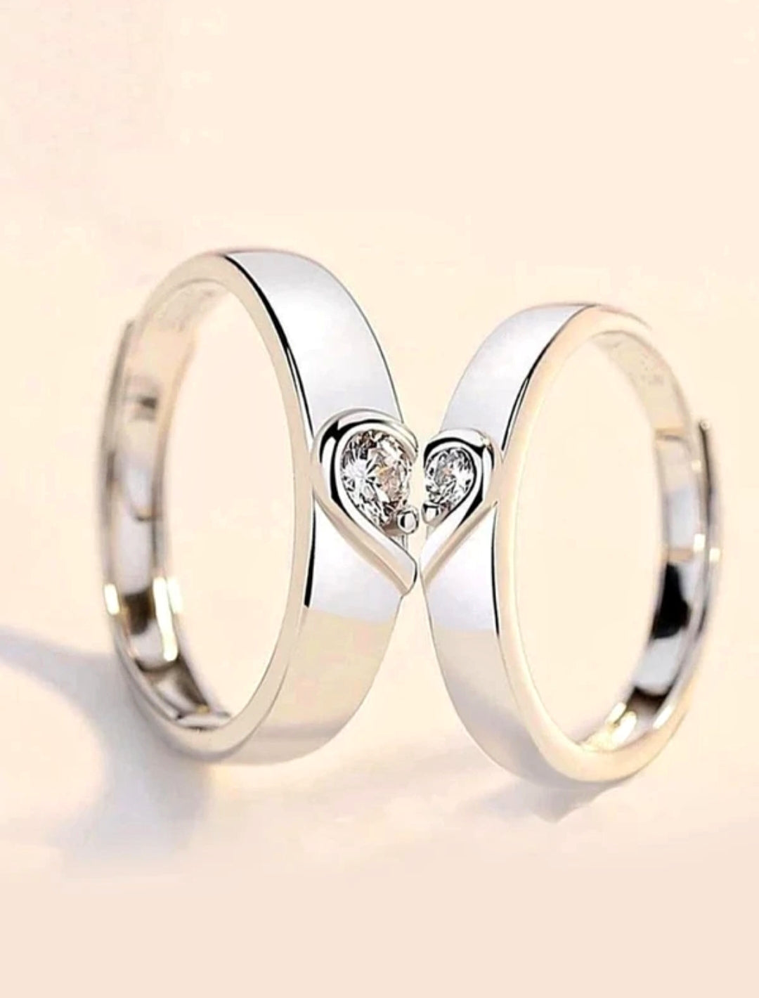 Alvora – Silver Adjustable Couple Ring