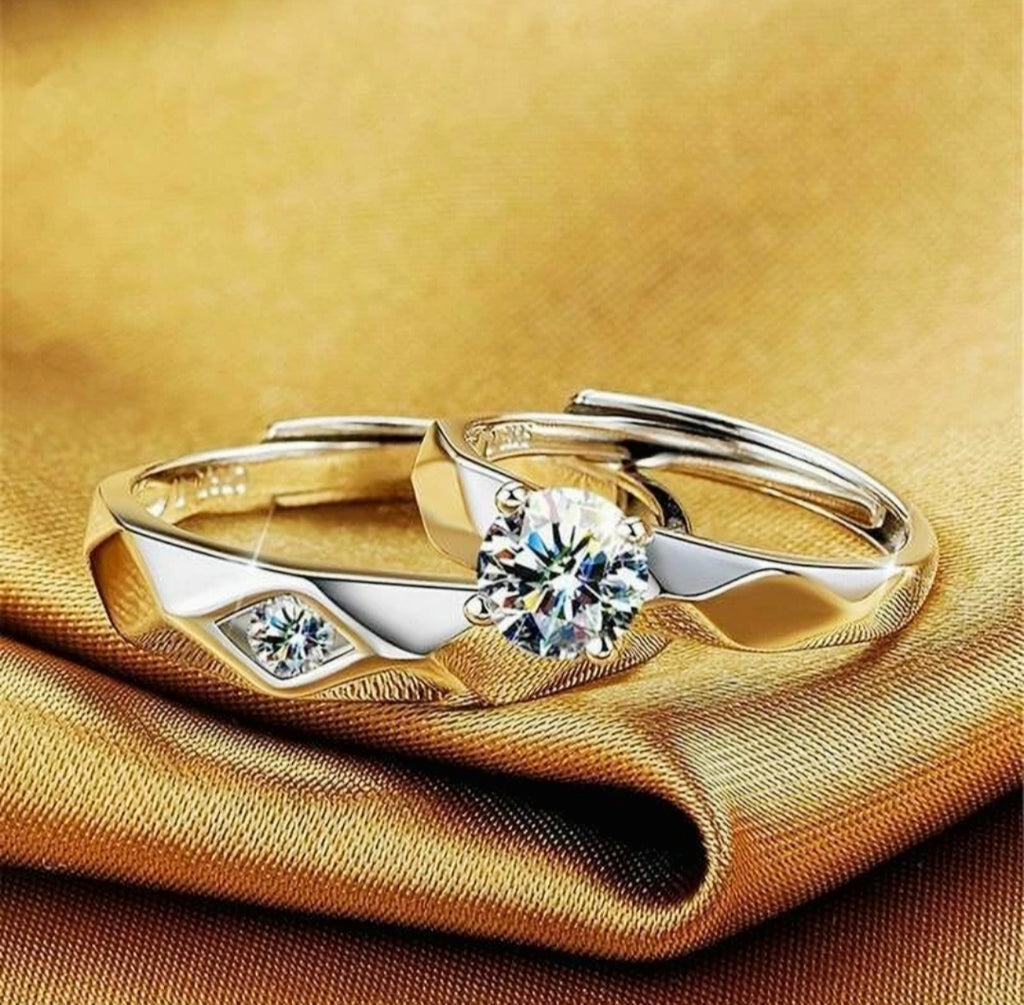 Veyra – Adjustable Couple Ring