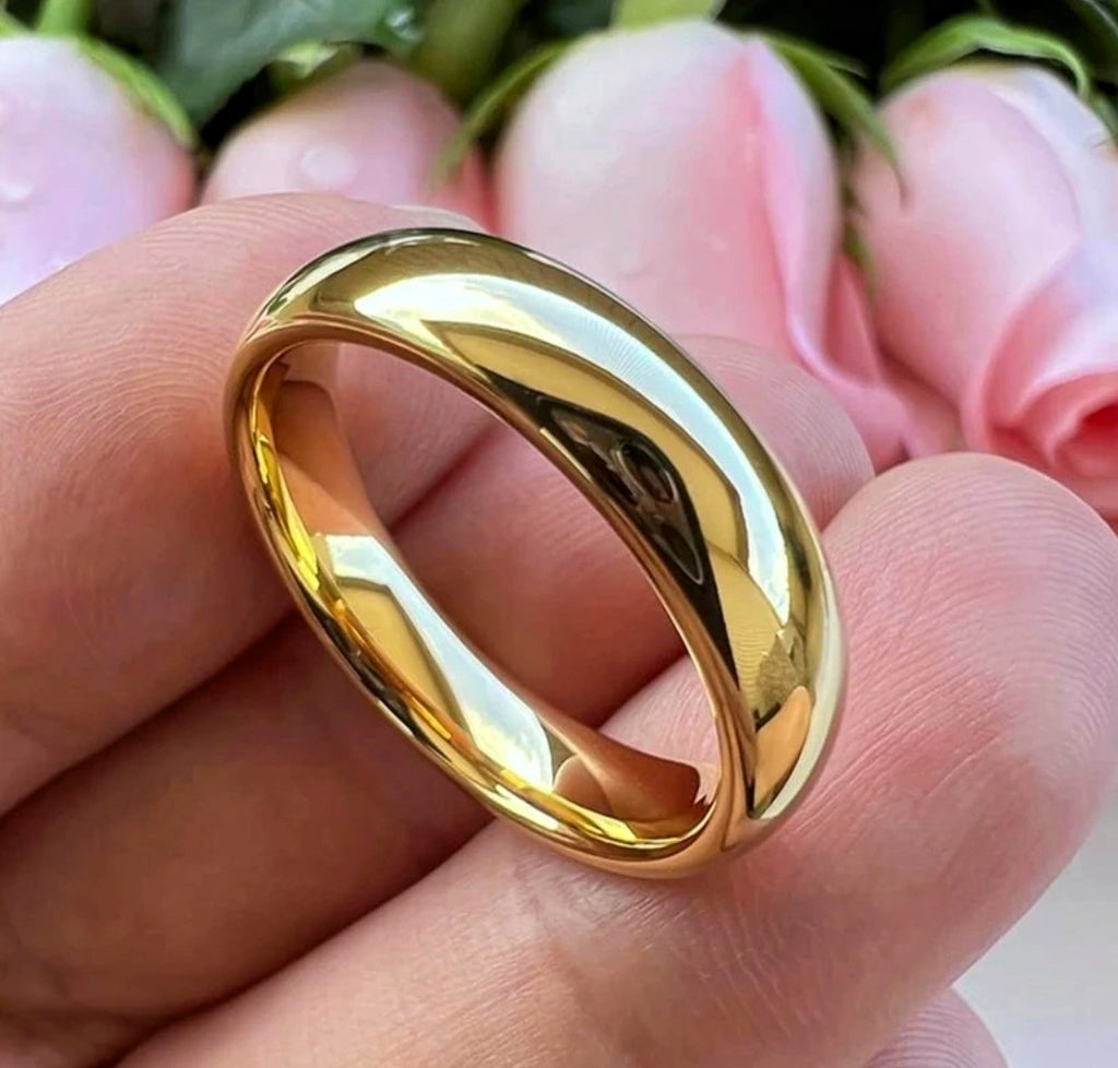 Everlast Aureon 14k Gold Band Ring