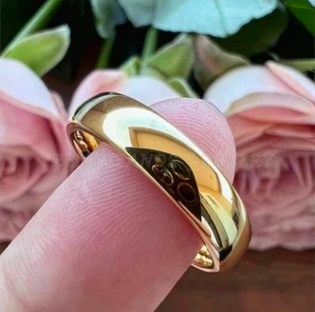 Everlast Aureon 14k Gold Band Ring