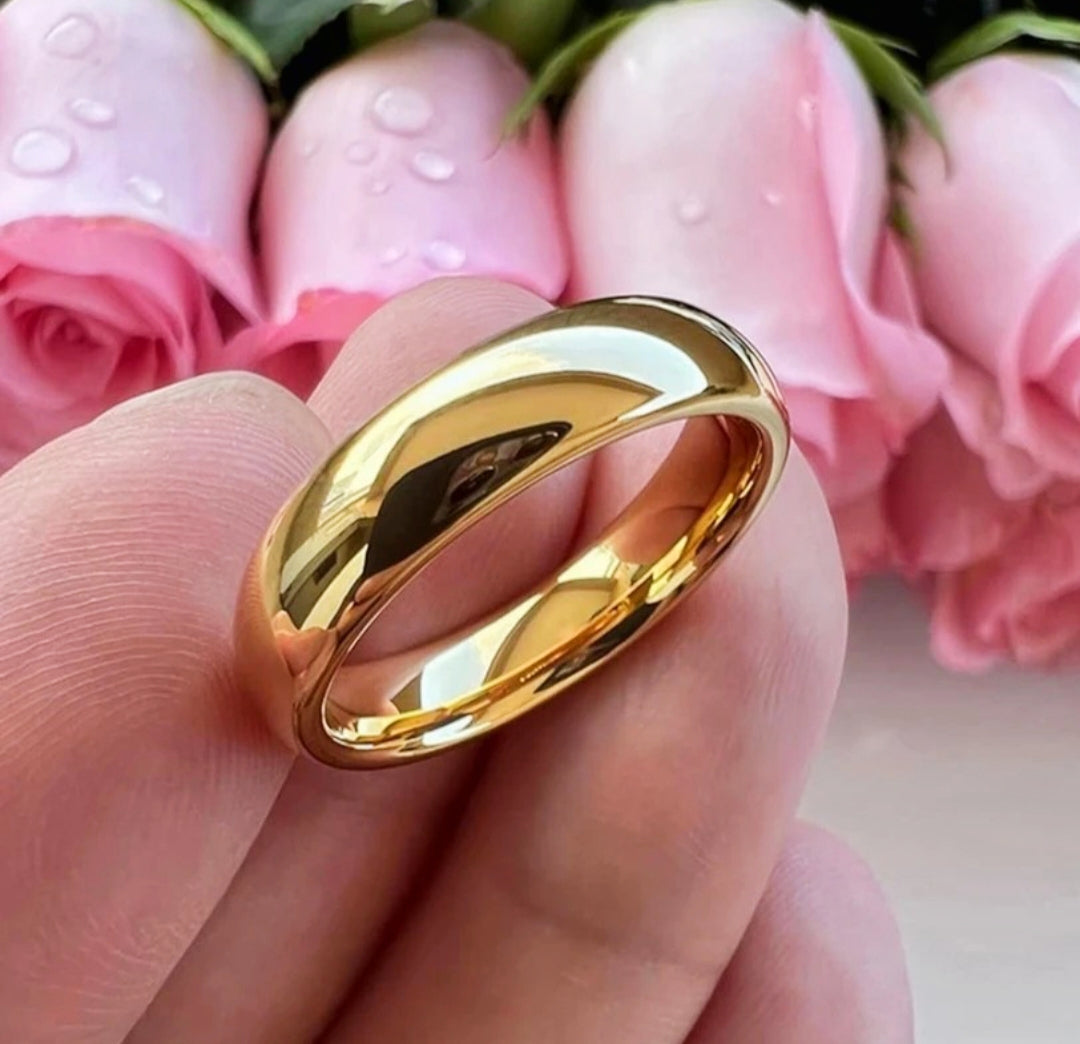 Everlast Aureon 14k Gold Band Ring