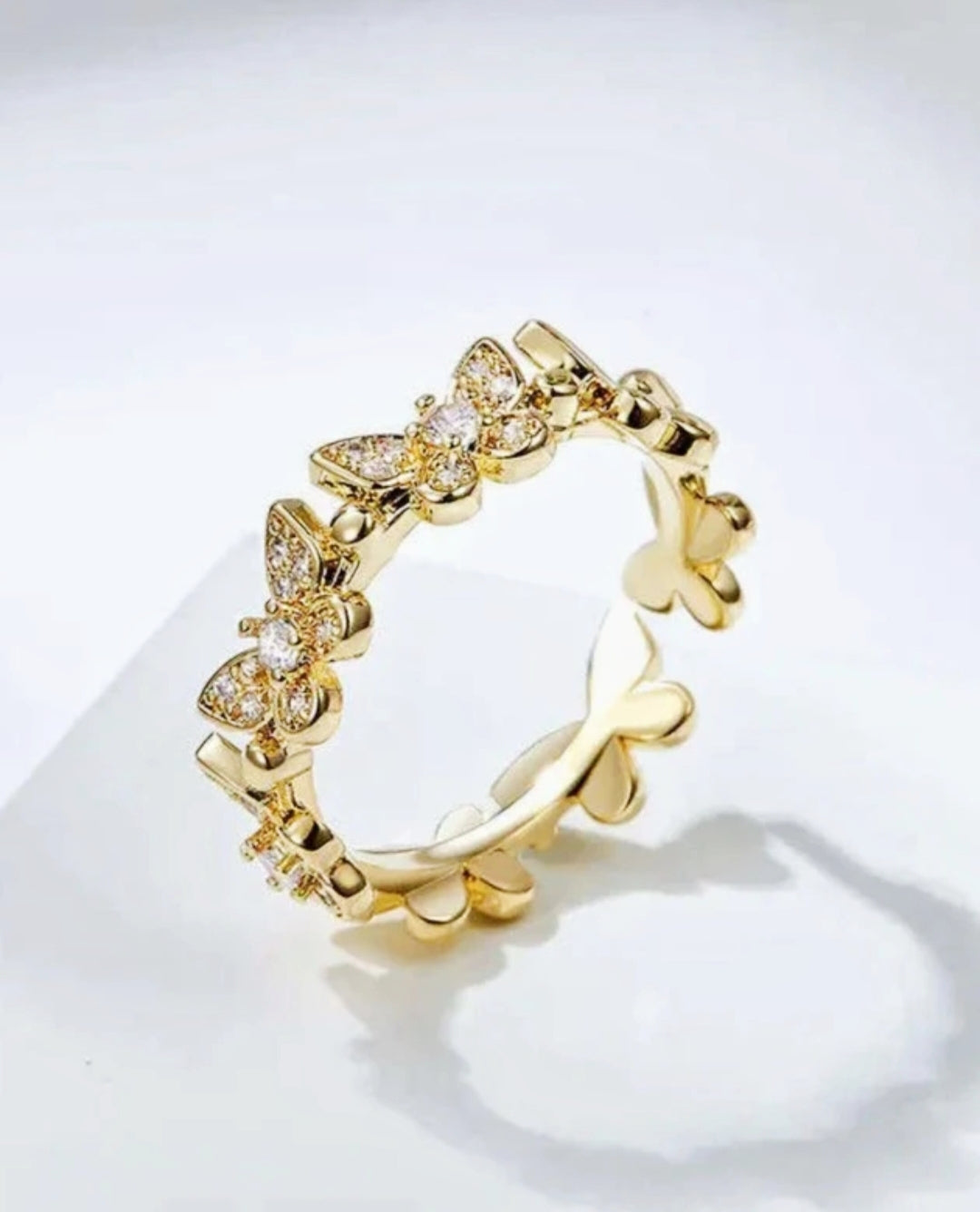Everlast Aurielle Gold Zircon Ring