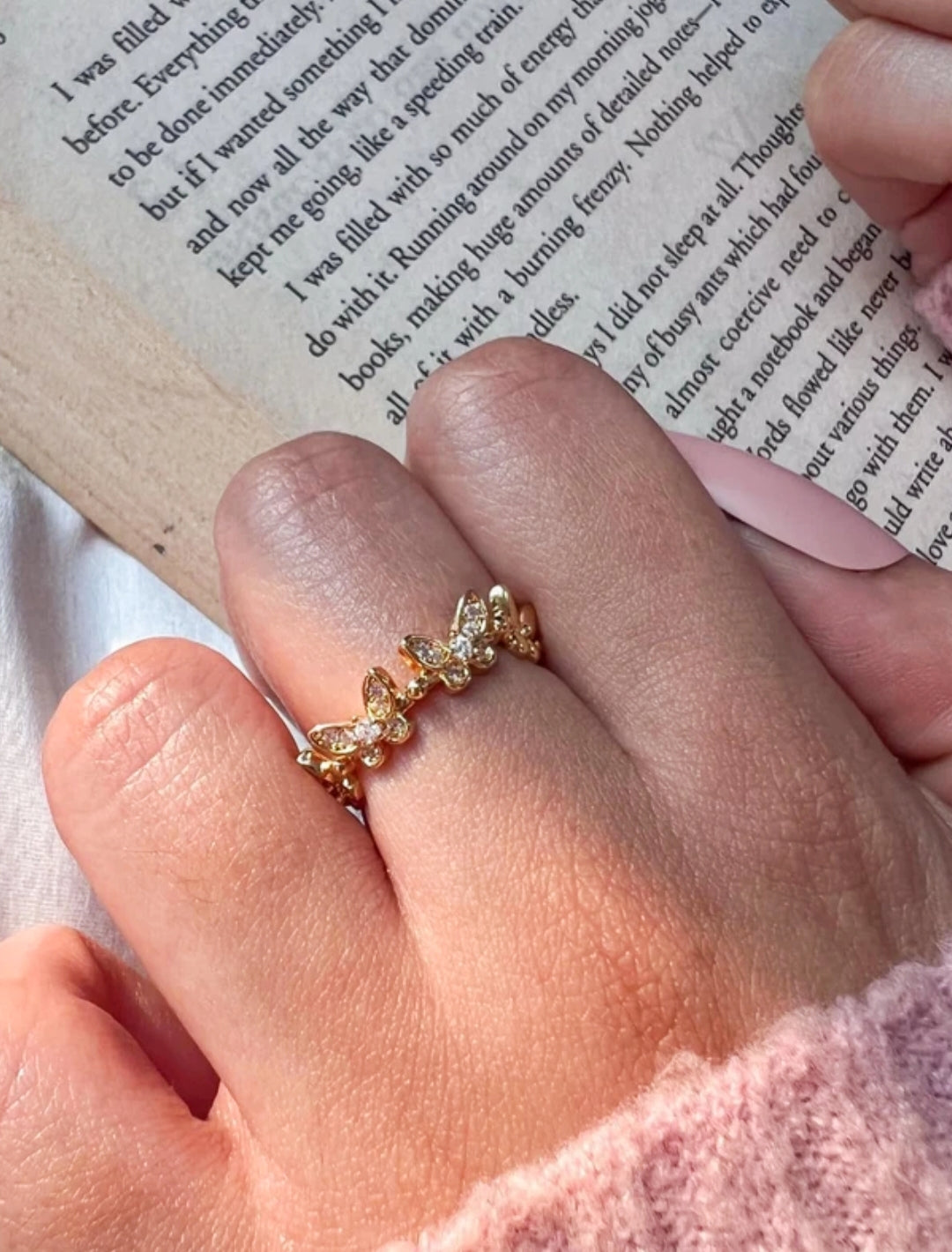 Everlast Aurielle Gold Zircon Ring