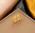 Twinkle Tide Starfish Ring