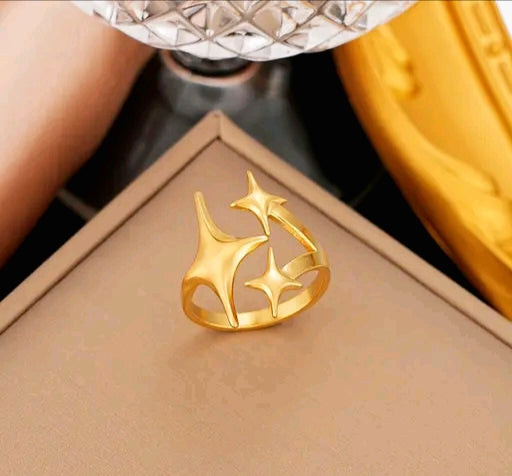 Urban Gleam Gold Ring