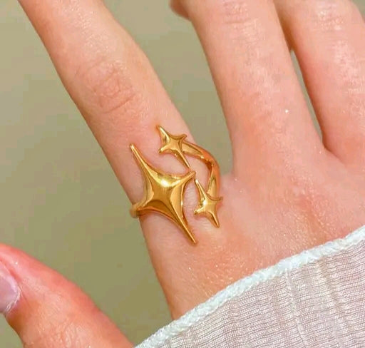 Urban Gleam Gold Ring