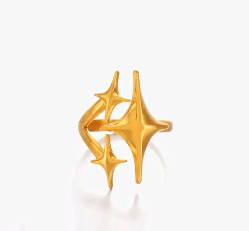 Urban Gleam Gold Ring