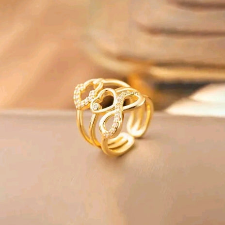 Luna Spark Crystal Ring