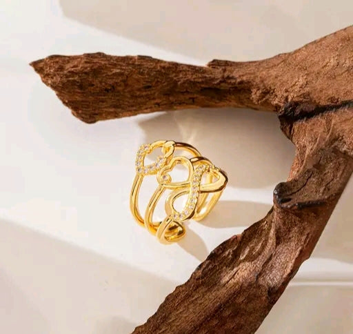 Luna Spark Crystal Ring