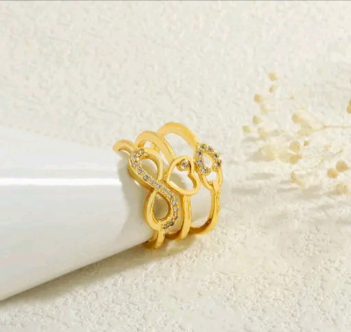 Luna Spark Crystal Ring