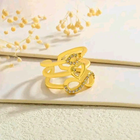 Luna Spark Crystal Ring