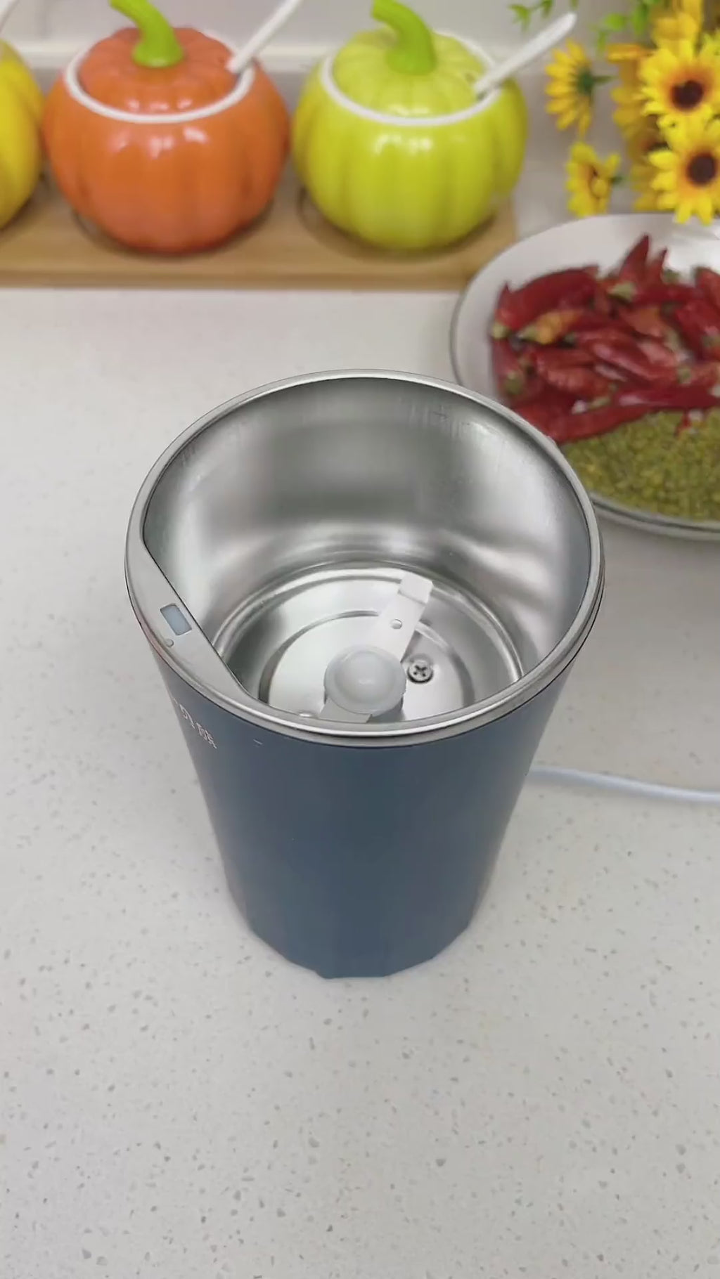 Portable Electric Spice & Coffee Grinder