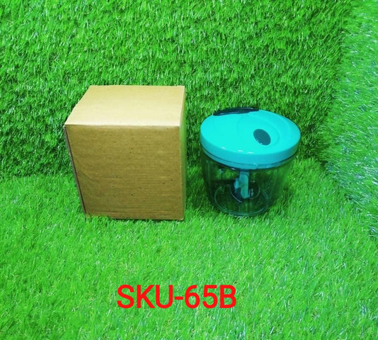 Manual Pull Cord Vegetable Chopper & Slicer – 750ML