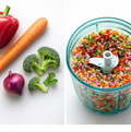 Manual Pull Cord Vegetable Chopper & Slicer – 750ML