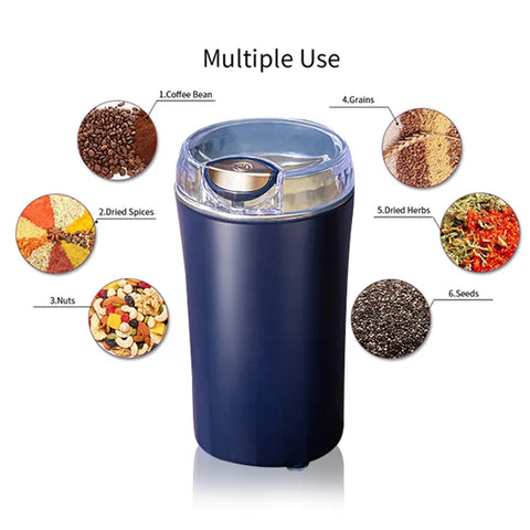Portable Electric Spice & Coffee Grinder